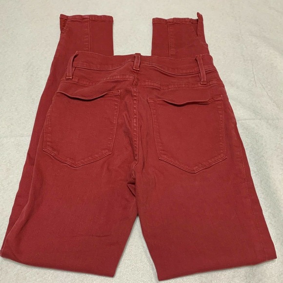 Frame Le High Twisted Seam Skinny Ankle Jeans - Picture 11 of 12